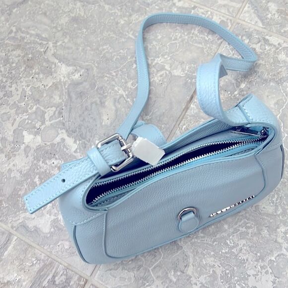 Persaman New York Genuine Italian Leather Bag, Brittany in Blue, NWT - Picture 5 of 11